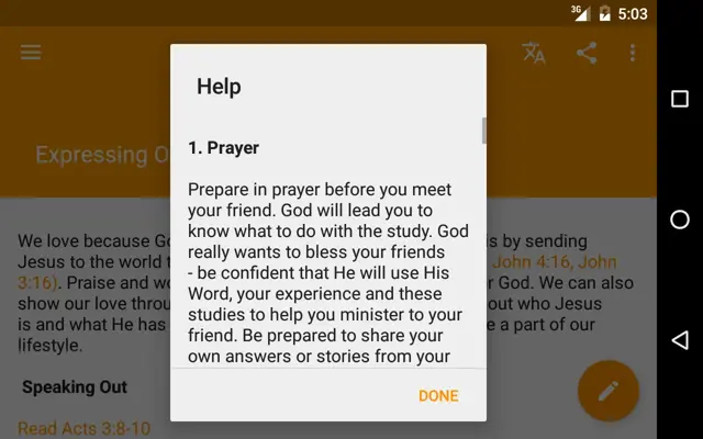 The Orange Book android App screenshot 4